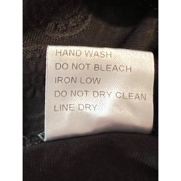 NWOT Pretty Attitude XL Black Velvet Burn Out Paisley Flare Witchy Gothic - Picture 14 of 14